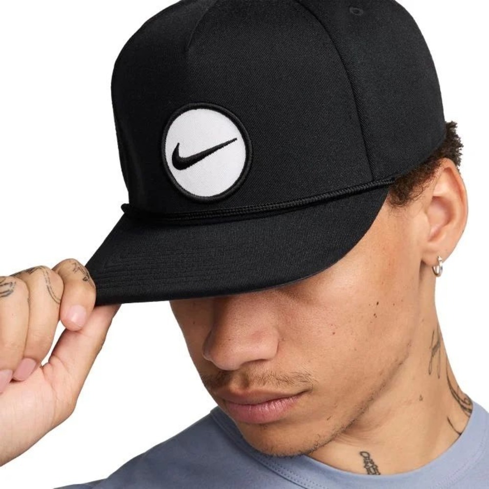 Nike Men's Dri-Fit True Retro 72 Golf  S/M Hat Daybreak Rope Structured New